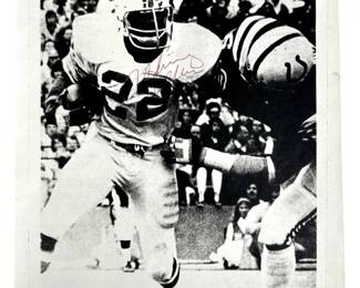 Mercury Morris Signed Dolphins Photo w/ COA
