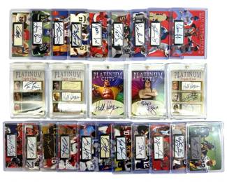 Assorted Platinum Man/Myth/Legend Facsimile Cards