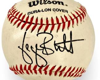 George Brett Wilson Facsimile Signed Baseball