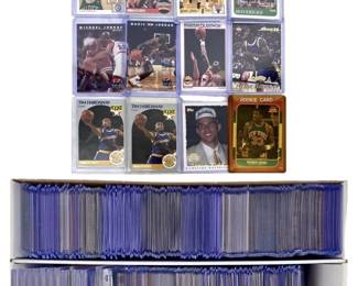 Large Basketball Card Collection w/ Jordan & Kobe