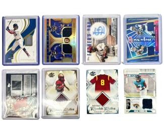 Multi-Sport Game Used Relic Card Collection