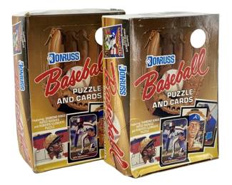 2pc 1987 Donruss Baseball Wax Boxes