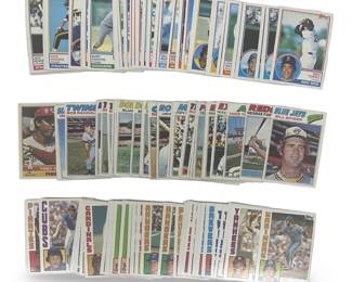 Box of 1983/84/85 Topps Baseball Sets