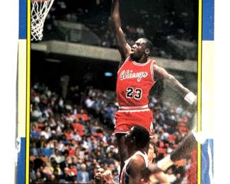 1986 Fleer Michael Jordan #57 Rookie Card