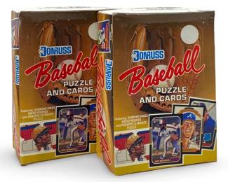 2pc 1987 Donruss Baseball Wax Boxes