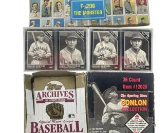 Baseball Reprint Sets & Vintage Card Collection