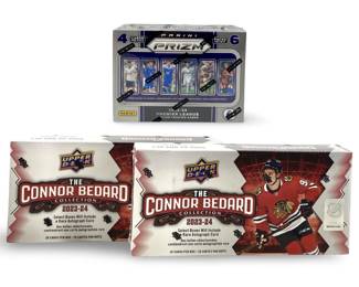 Bedard Hockey & Prizm Soccer 3-Box Lot