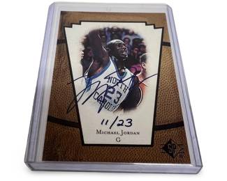 1999 SP Michael Jordan Upper Deck Auto 11/23