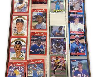 Vintage Box 1980’s/90’s Donruss Baseball Sets