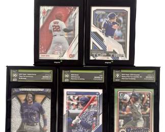 5 Graded Modern Baseball Cards Soto PCA