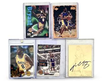 5pc Kobe Bryant Rookie Era Card Collection