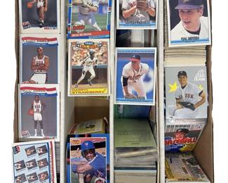 Large Box of Assorted Mixed Trading Cards
