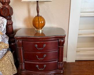 Night stands matching King Bed.