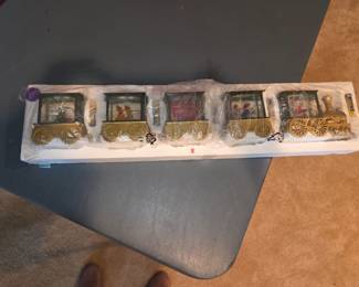 Battery operated train.