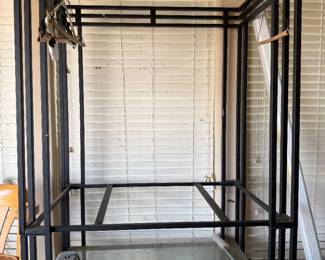 Versatile rack shelf.