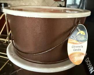 Large Outdoor Citronella Candles