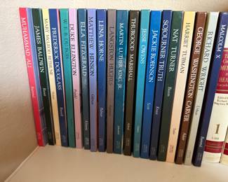 20 piece Set of African American Biographies.