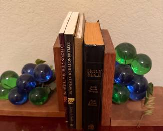 Wood Bookends.