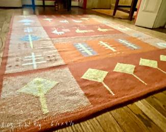 Tribal Rug 6.5 x 4.5