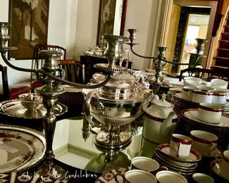 Sterling Silver Candelabras