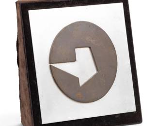 Lot 1057 Jean (Hans) Arp (German/French, 1886-1966) Surrealist Bronze on Polished Aluminium Sculpture 1965, 'Le Clou Dans L'Oeuf', SN: 3/5, H 7.5" W 6.5"