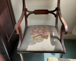 SKU BDA400 Upholstered wooden chair 
