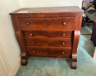 SKU BDA106. Large Wooden Dresser - 24 deep x 46 wide x 43.5 tall