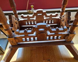 Bottom of marble top table