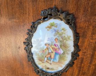 Painted medallion