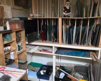 More sheets of glass