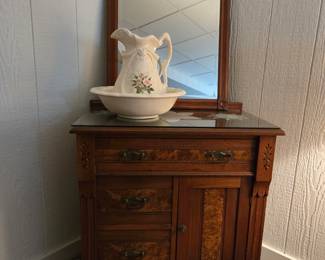 Nice antique dresser and mirror