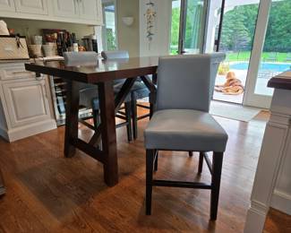 Nice leather chairs