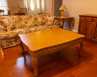 Coffee and Two End Table Set