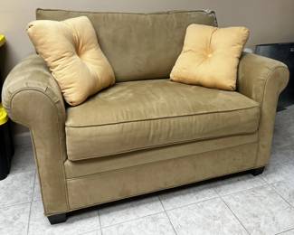 Microsuede Loveseat