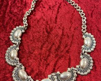 Beautiful Mexico, Sterling necklace