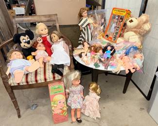 Collection of dolls