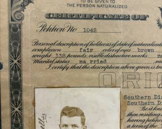 Citizenship papers