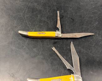 Two Irish imperial pocket knives for fisherman