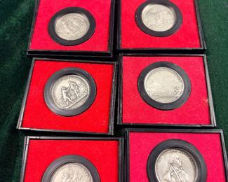 US mint pewter metals from the bicentennial celebration
