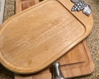 PEWTER CUTTING BOARDS