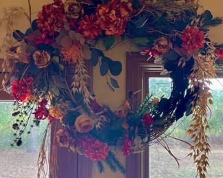 FALL FLORAL WREATH