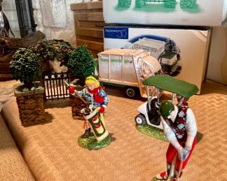 DEPARTMENT 56 VILLAGE BUILDINGS AND ACCESSORIES, TREES AND MORE