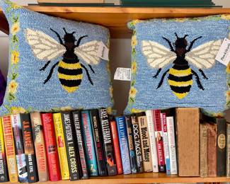 BOOKS, NEW PILLOWS