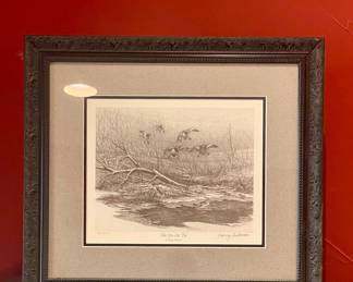 SIGNED NUMBERED “WAY YOU LIKE EM” DUCK PRINT BY BARNEY ANDERSON