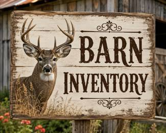 THE NEXT ITEMS ARE LOCATED IN THE BARN