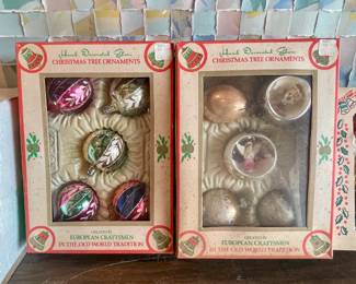 VINTAGE CHRISTMAS ORNAMENTS