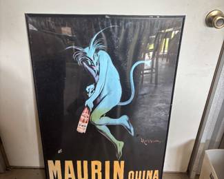 MAURIN QUINA RETRO AD POSTER