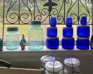 OLD CANNING JARS
