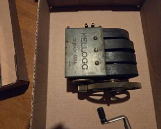 Crank telephone part