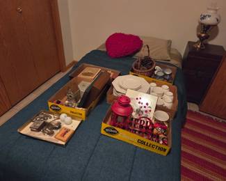 Housewares and single bed